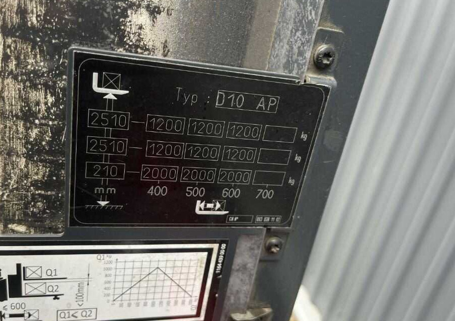 Linde D10AP - Emelőtargoncá: 5 kép. Linde D10AP - Emelőtargoncá: 5 kép.