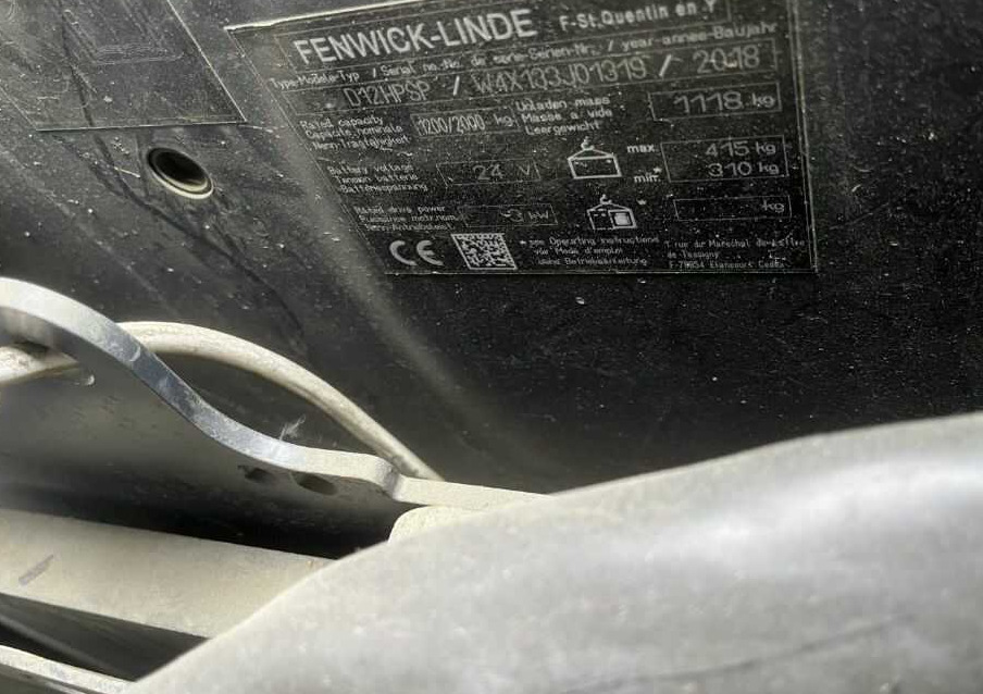 Linde D12HPSP - Emelőtargoncá: 4 kép. Linde D12HPSP - Emelőtargoncá: 4 kép.