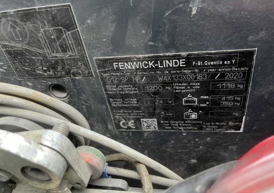 Linde D12HPSP - Emelőtargoncá: 4 kép. Linde D12HPSP - Emelőtargoncá: 4 kép.