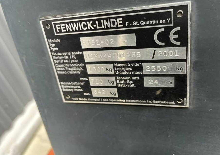 Linde E15 - Elektromos targonca: 4 kép. Linde E15 - Elektromos targonca: 4 kép.