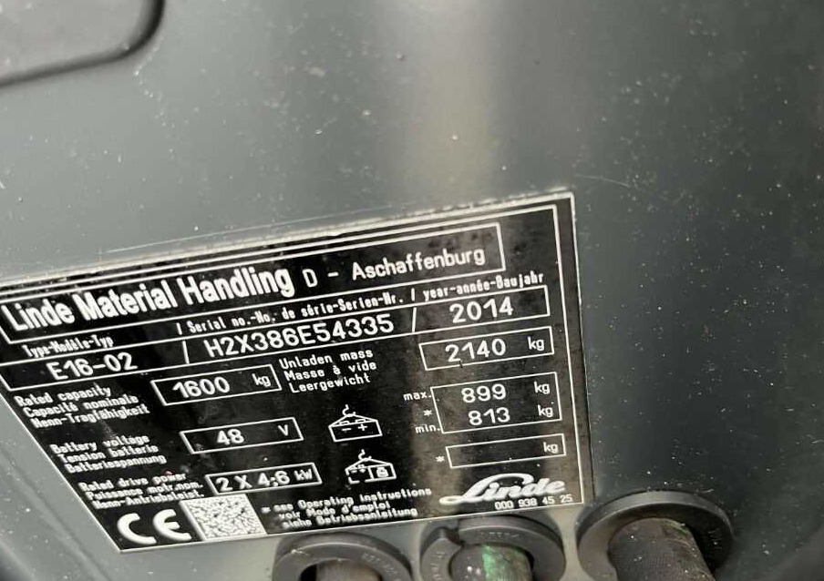 Linde E16-01 - Elektromos targonca: 4 kép. Linde E16-01 - Elektromos targonca: 4 kép.