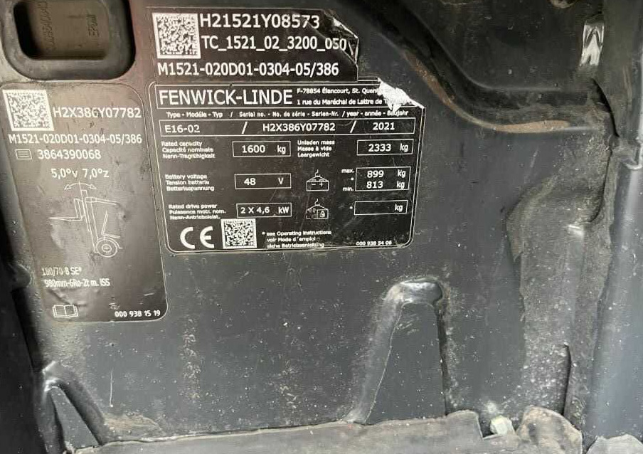 Linde E16-02 - Elektromos targonca: 4 kép. Linde E16-02 - Elektromos targonca: 4 kép.