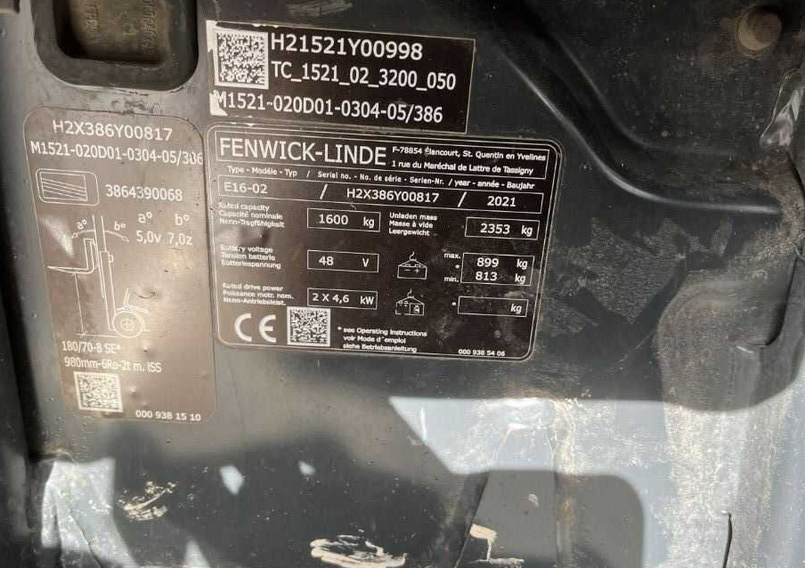 Linde E16-02 - Elektromos targonca: 4 kép. Linde E16-02 - Elektromos targonca: 4 kép.