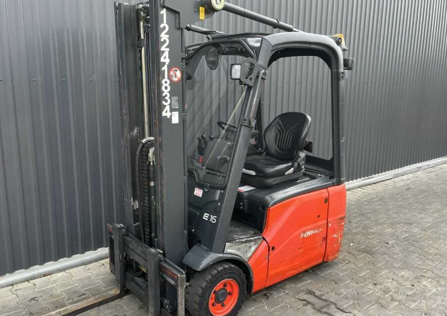 Linde E16C-01 - Elektromos targonca: 1 kép. Linde E16C-01 - Elektromos targonca: 1 kép.