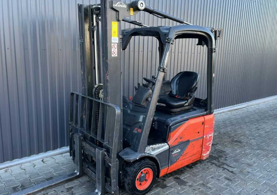 Linde E16C-02 - Elektromos targonca: 1 kép. Linde E16C-02 - Elektromos targonca: 1 kép.