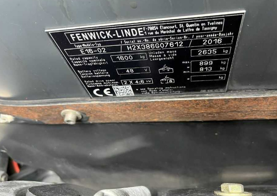 Linde E16C-02 - Elektromos targonca: 4 kép. Linde E16C-02 - Elektromos targonca: 4 kép.