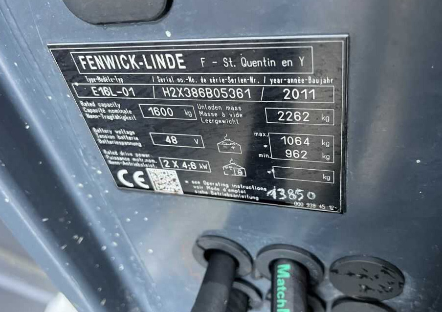 Linde E16L-02 - Elektromos targonca: 4 kép. Linde E16L-02 - Elektromos targonca: 4 kép.