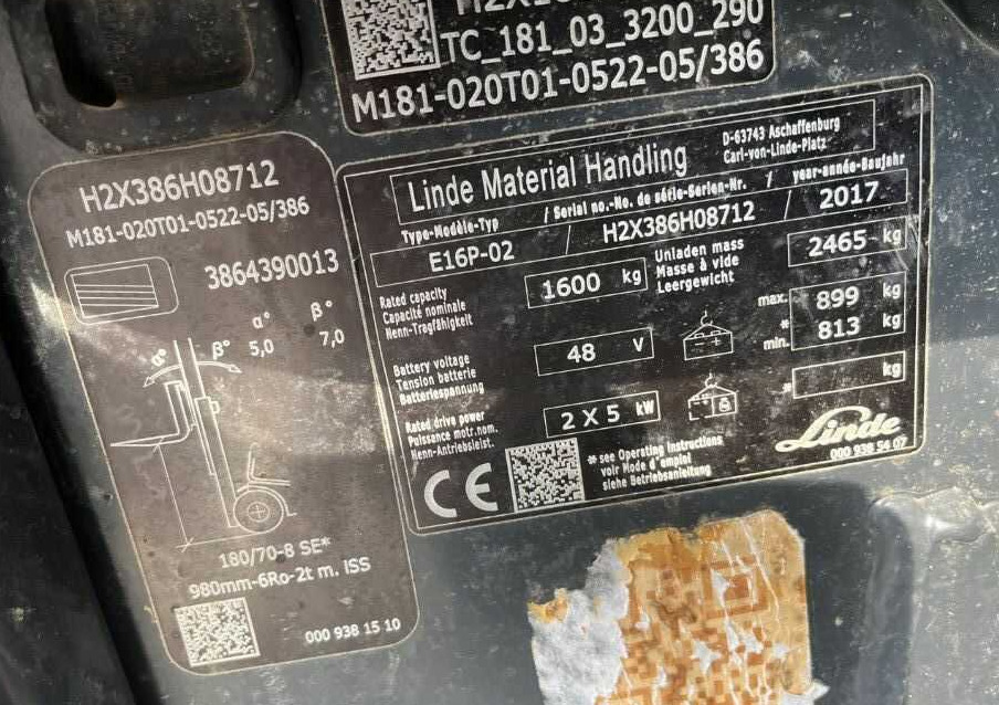 Linde E16P-02 - Elektromos targonca: 4 kép. Linde E16P-02 - Elektromos targonca: 4 kép.