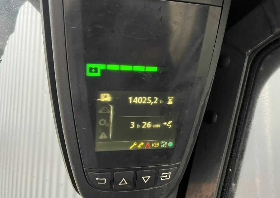 Elektromos targonca Linde E35HL-02: 7 kép.