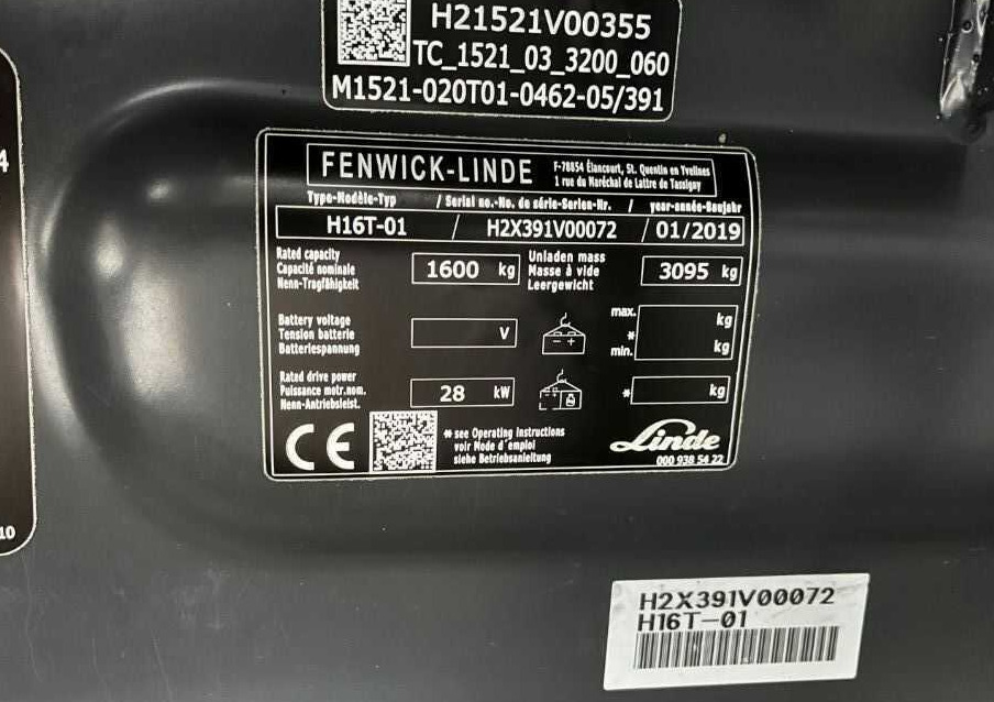 Linde H16T-01 - Gázüzemű targonca: 4 kép. Linde H16T-01 - Gázüzemű targonca: 4 kép.