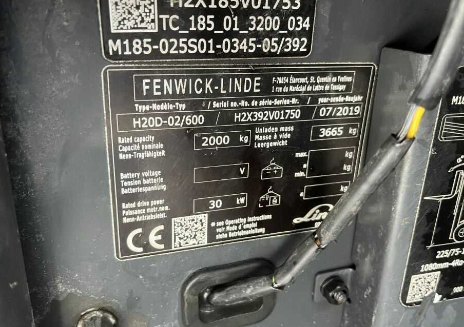 Linde H20D-02 - Dízel targonca: 4 kép. Linde H20D-02 - Dízel targonca: 4 kép.