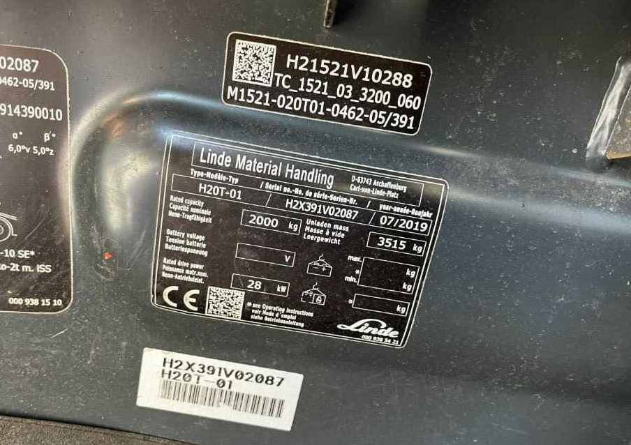 Linde H20T-01 - Gázüzemű targonca: 4 kép. Linde H20T-01 - Gázüzemű targonca: 4 kép.