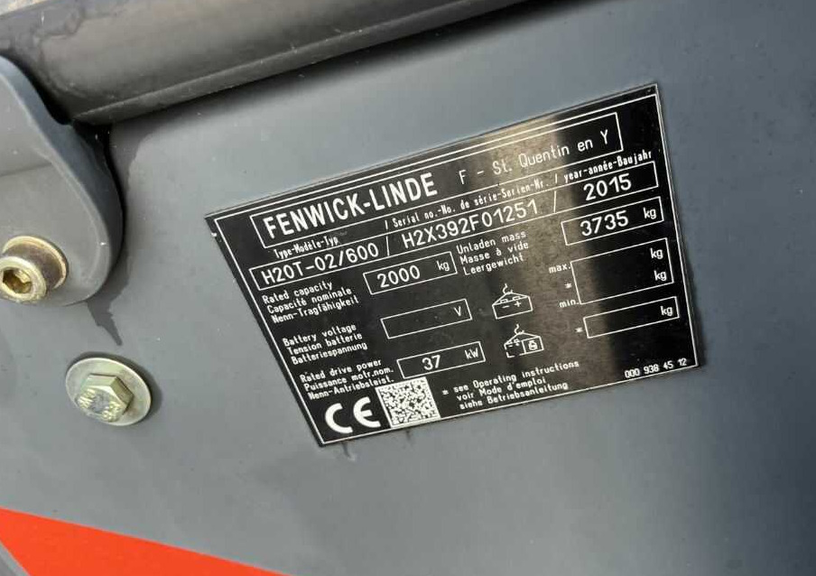 Linde H20T-02/600 - Gázüzemű targonca: 4 kép. Linde H20T-02/600 - Gázüzemű targonca: 4 kép.
