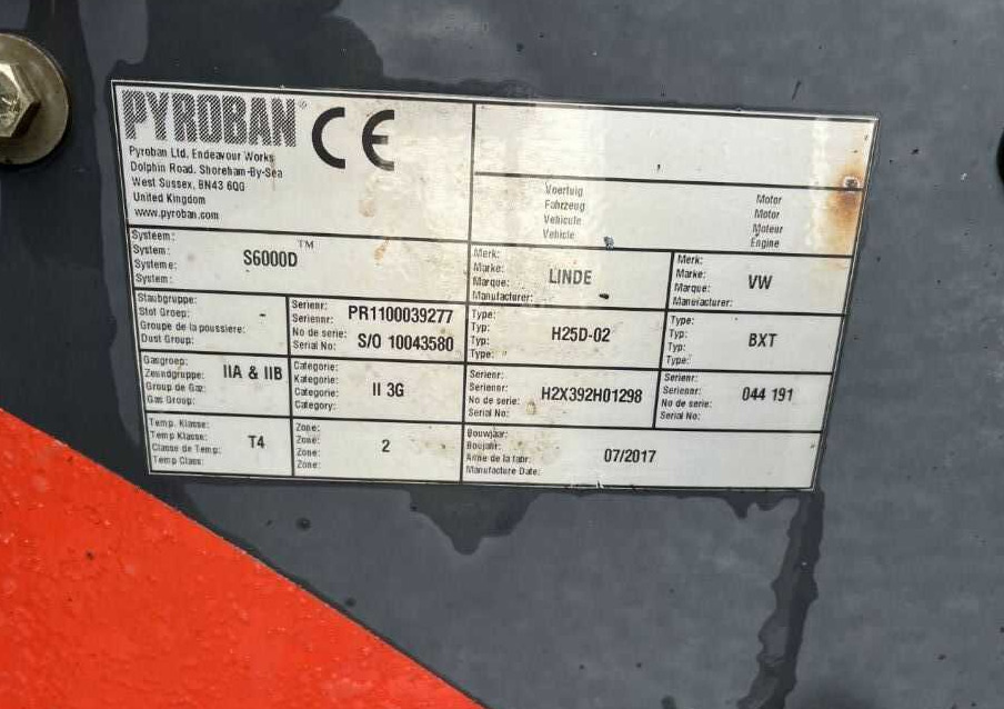 Linde H25D-02 - Dízel targonca: 5 kép. Linde H25D-02 - Dízel targonca: 5 kép.
