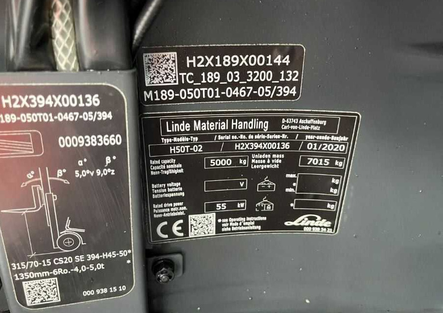 Linde H50T-02 - Gázüzemű targonca: 4 kép. Linde H50T-02 - Gázüzemű targonca: 4 kép.
