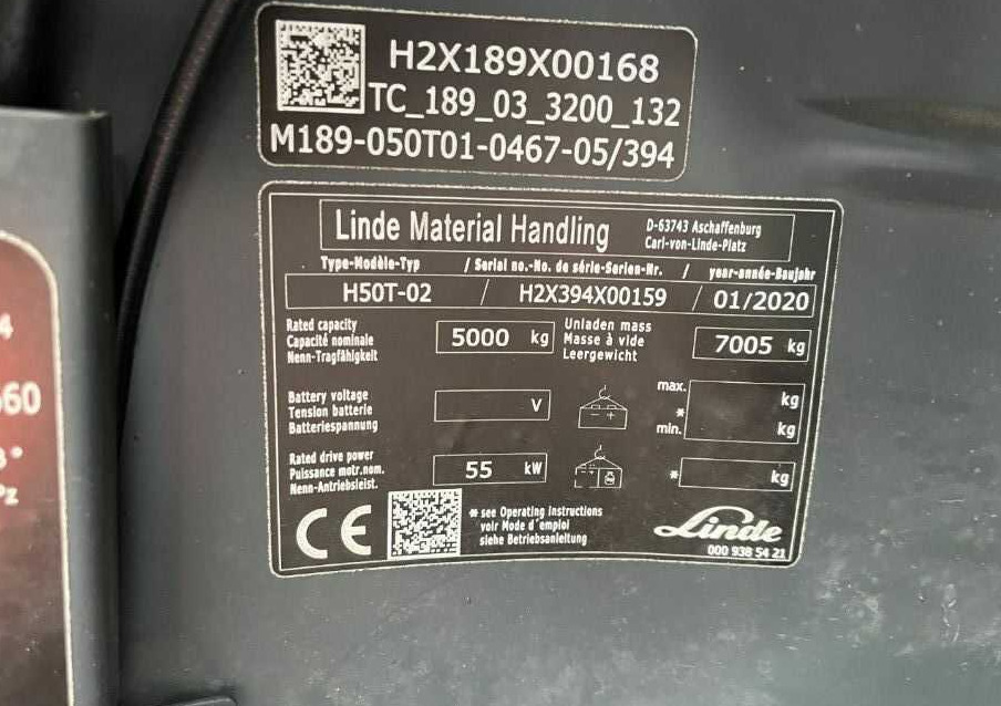 Linde H50T-02 - Gázüzemű targonca: 4 kép. Linde H50T-02 - Gázüzemű targonca: 4 kép.