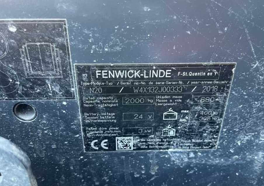 Linde N20 - Komissiózó targoncá: 4 kép. Linde N20 - Komissiózó targoncá: 4 kép.