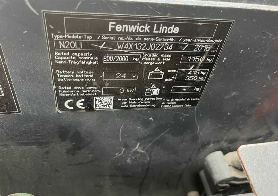Linde N20LoL - Komissiózó targoncá: 4 kép. Linde N20LoL - Komissiózó targoncá: 4 kép.