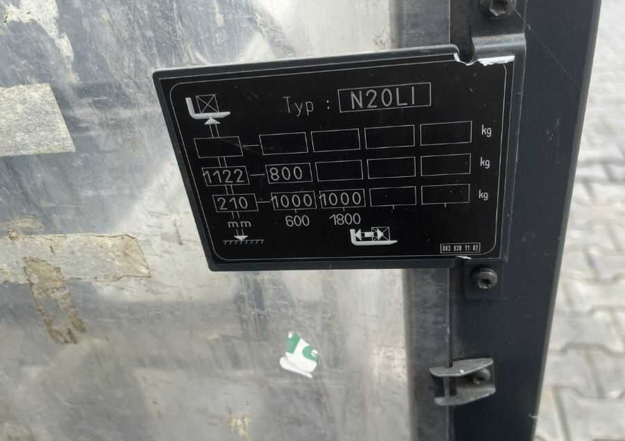 Linde N20LoL - Komissiózó targoncá: 5 kép. Linde N20LoL - Komissiózó targoncá: 5 kép.