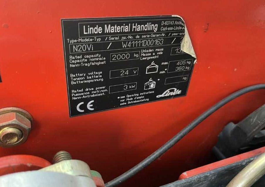 Linde N20Vi - Komissiózó targoncá: 4 kép. Linde N20Vi - Komissiózó targoncá: 4 kép.