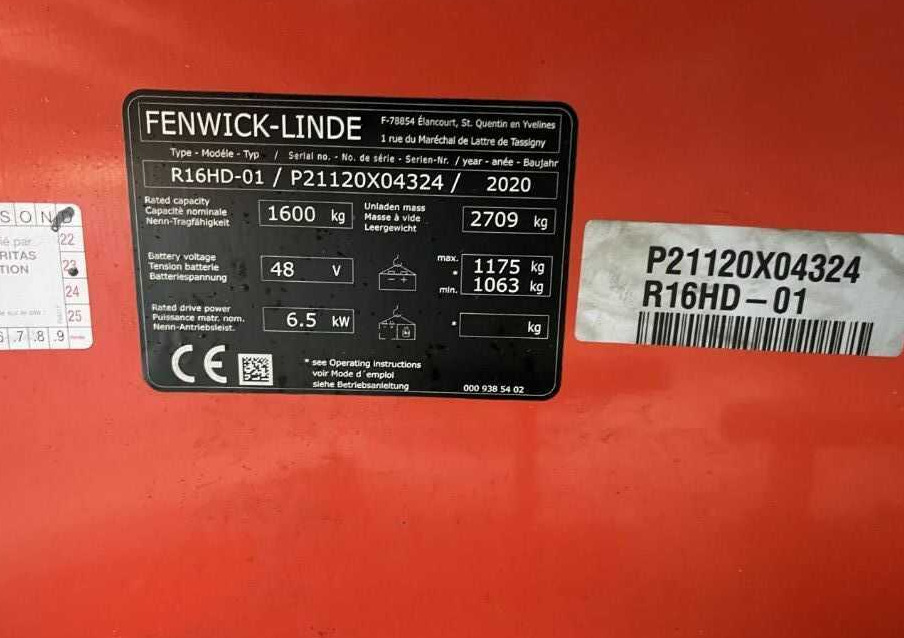 Linde R16HD-01 - Tolóoszlopos targoncá: 4 kép. Linde R16HD-01 - Tolóoszlopos targoncá: 4 kép.