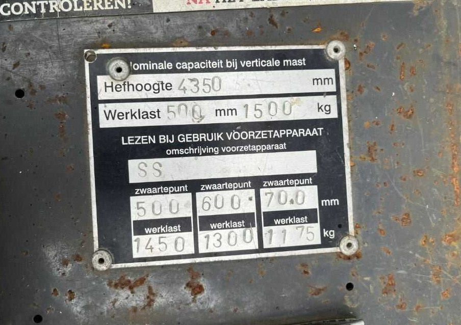 TCM FB15-7 - Elektromos targonca: 4 kép. TCM FB15-7 - Elektromos targonca: 4 kép.