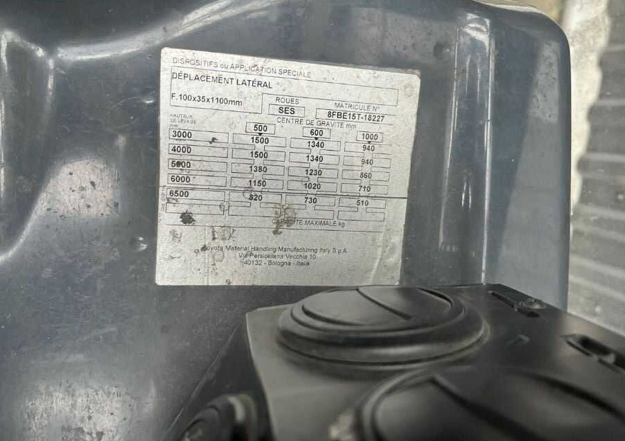 Toyota 8FBE15T - Elektromos targonca: 5 kép. Toyota 8FBE15T - Elektromos targonca: 5 kép.