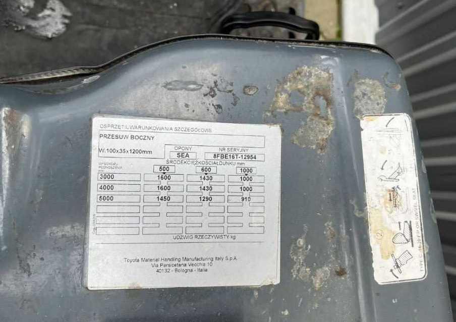 Toyota 8FBE16T - Elektromos targonca: 5 kép. Toyota 8FBE16T - Elektromos targonca: 5 kép.