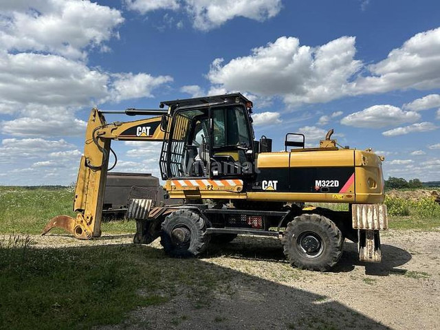Caterpillar M322D VAH - Kotrógép: 1 kép. Caterpillar M322D VAH - Kotrógép: 1 kép.