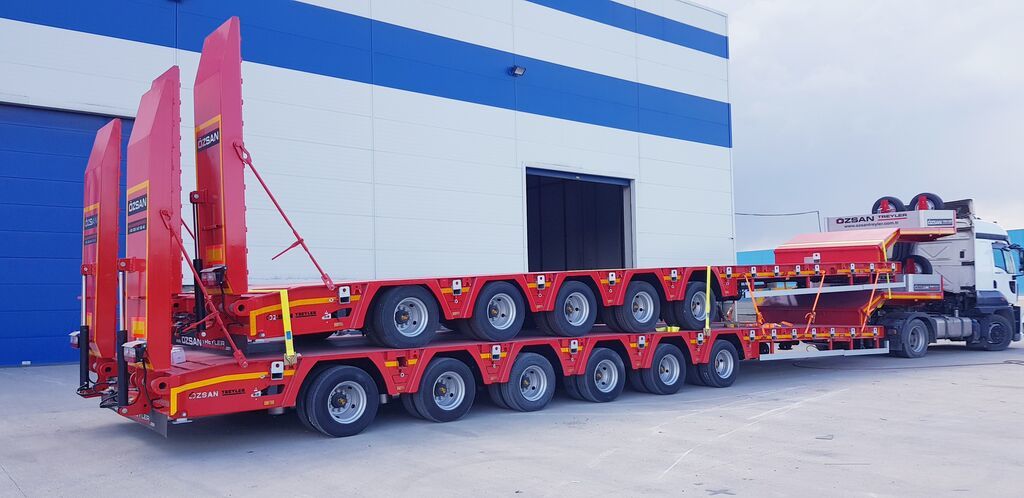 5 Axle Lowbed (VG-L5) VEGA TRAILER - Félpótkocsi mélybölcsős: 1 kép. 5 Axle Lowbed (VG-L5) VEGA TRAILER - Félpótkocsi mélybölcsős: 1 kép.