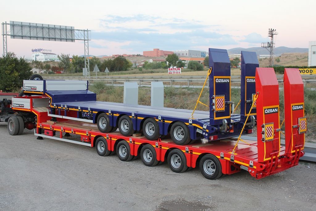5 Axle Lowbed (VG-L5) VEGA TRAILER - Félpótkocsi mélybölcsős: 3 kép. 5 Axle Lowbed (VG-L5) VEGA TRAILER - Félpótkocsi mélybölcsős: 3 kép.