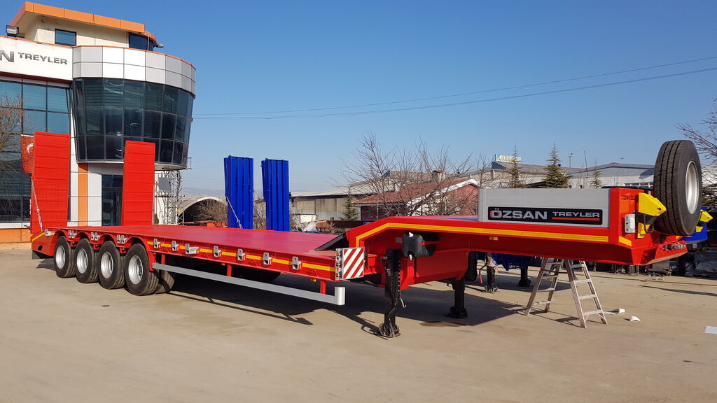 VEGA TRAILER 4 Axle Low-Bed (OZS-L4) - Félpótkocsi mélybölcsős: 3 kép. VEGA TRAILER 4 Axle Low-Bed (OZS-L4) - Félpótkocsi mélybölcsős: 3 kép.