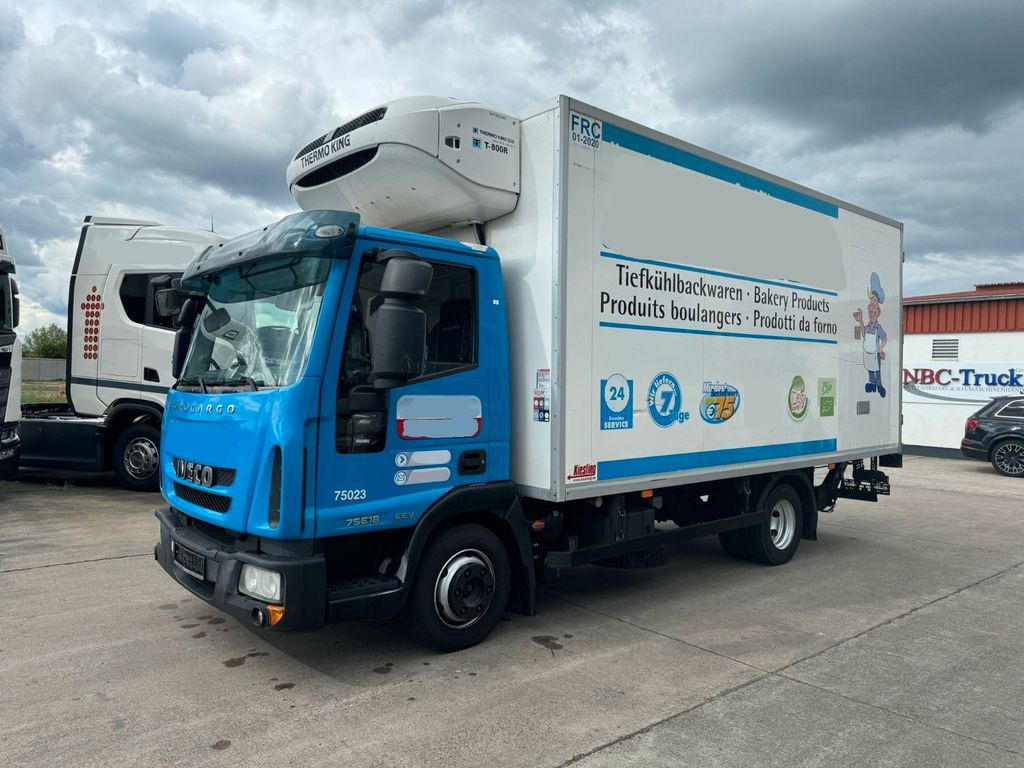 Iveco 75E18 * EEV * THERMO-KING * LBW 1 TON * KLIMA * - Hűtős teherautó: 3 kép. Iveco 75E18 * EEV * THERMO-KING * LBW 1 TON * KLIMA * - Hűtős teherautó: 3 kép.