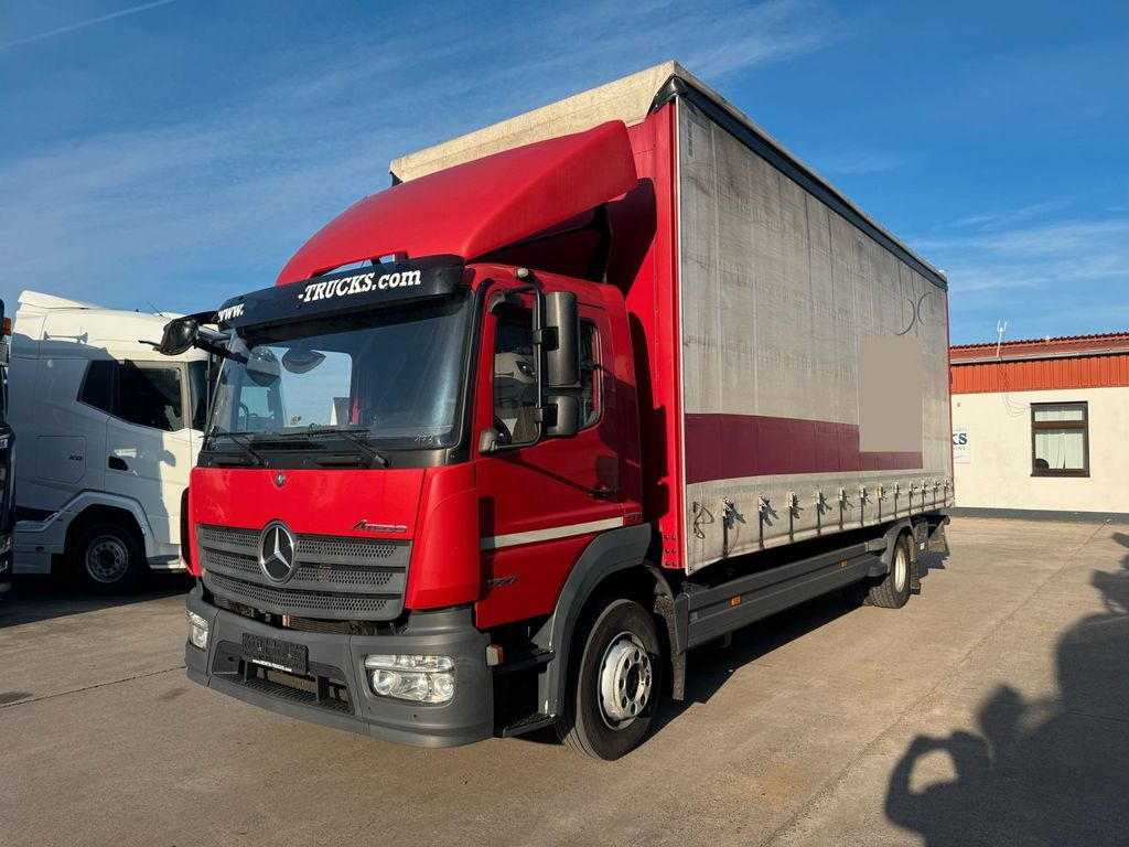 Mercedes-Benz ATEGO 1227 * PR.PL * KLIMA * EDSCHA *2,80 M HOCH - Ponyvás teherautó: 2 kép. Mercedes-Benz ATEGO 1227 * PR.PL * KLIMA * EDSCHA *2,80 M HOCH - Ponyvás teherautó: 2 kép.