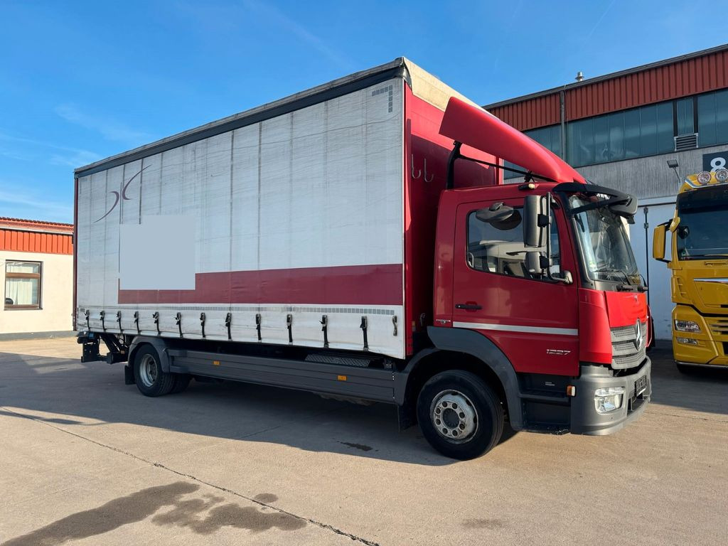 Mercedes-Benz ATEGO 1227 * PR.PL * KLIMA * EDSCHA *2,80 M HOCH - Ponyvás teherautó: 4 kép. Mercedes-Benz ATEGO 1227 * PR.PL * KLIMA * EDSCHA *2,80 M HOCH - Ponyvás teherautó: 4 kép.