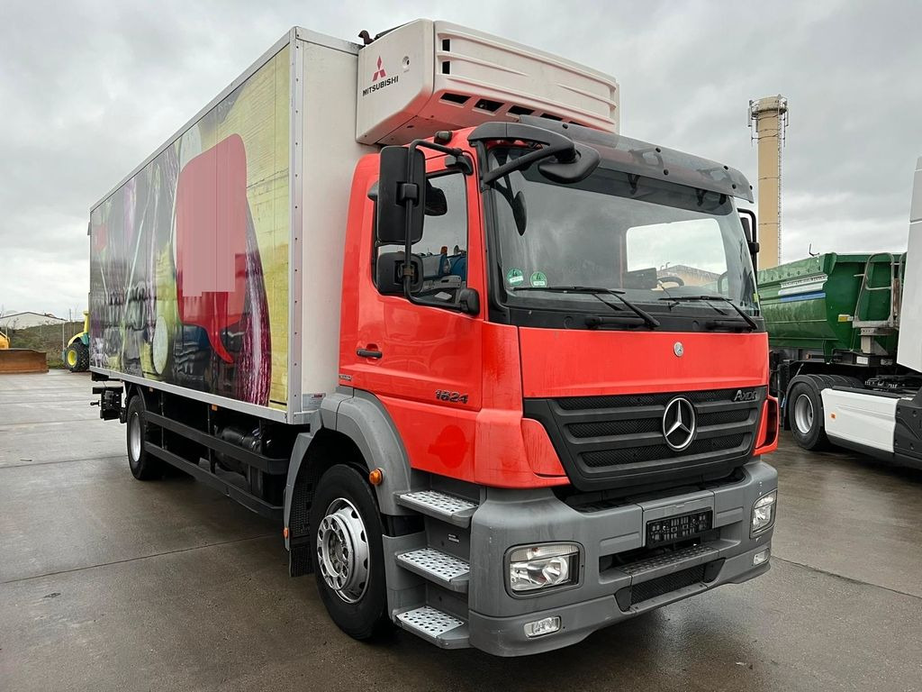 Mercedes-Benz AXOR 1824 * MITSUBISHI * KLIMA * KIESLING * TÜV - Hűtős teherautó: 3 kép. Mercedes-Benz AXOR 1824 * MITSUBISHI * KLIMA * KIESLING * TÜV - Hűtős teherautó: 3 kép.