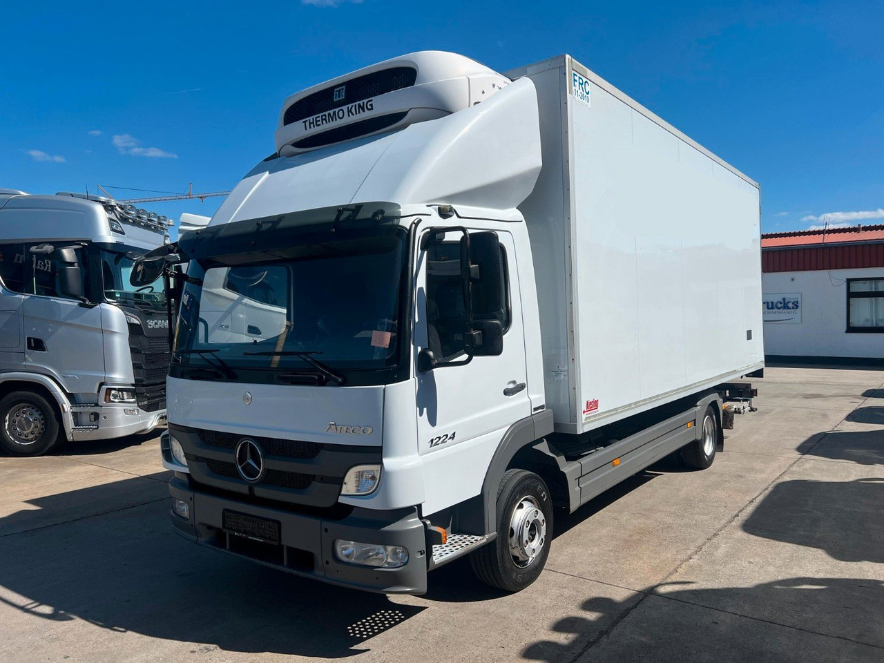 Mercedes-Benz Atego 1224 * KLIMA * THERMO KING * BÄR 1,5t * - Hűtős teherautó: 1 kép. Mercedes-Benz Atego 1224 * KLIMA * THERMO KING * BÄR 1,5t * - Hűtős teherautó: 1 kép.