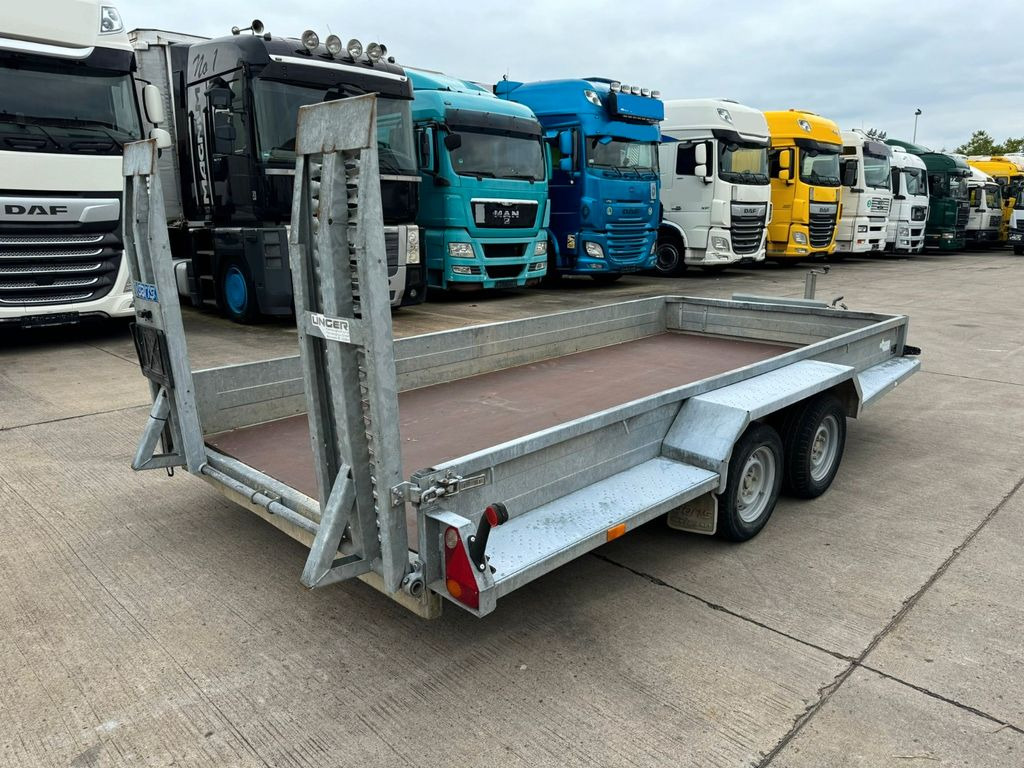 Saris TIEFLADER MIT RAMPEN*TÜV*4 M LANG*TROMMELBREMSEN - Pótkocsi mélybölcsős: 5 kép. Saris TIEFLADER MIT RAMPEN*TÜV*4 M LANG*TROMMELBREMSEN - Pótkocsi mélybölcsős: 5 kép.