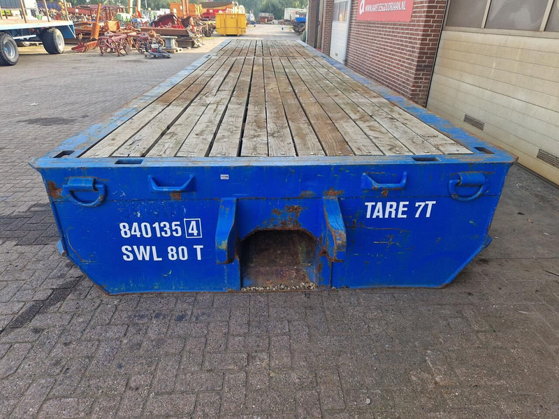 Félpótkocsi Zwaartransportwagen 80 ton: 8 kép. Félpótkocsi Zwaartransportwagen 80 ton: 8 kép.