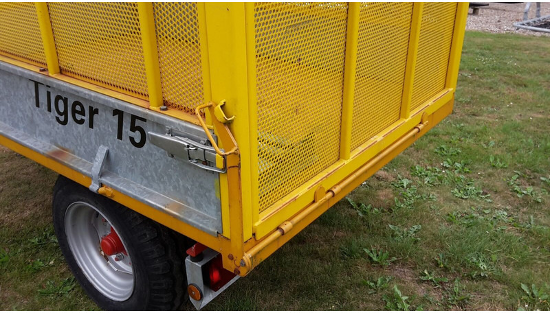 Új Pótkocsi billenőplatós Jako tiger 15 met snipperopbouw: 8 kép.