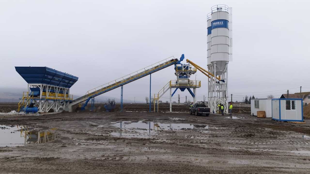 PROMAX STATIONARY CONCRETE PLANT S100-TWN (100m3/h) - Betonüzem: 2 kép. PROMAX STATIONARY CONCRETE PLANT S100-TWN (100m3/h) - Betonüzem: 2 kép.