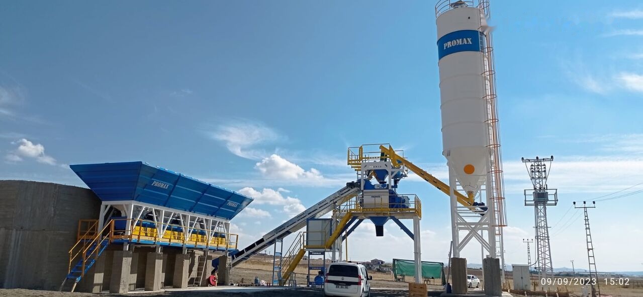 Promax Compact Concrete Batching Plant C100-TWN-LINE (100m3/h) - Betonüzem: 4 kép. Promax Compact Concrete Batching Plant C100-TWN-LINE (100m3/h) - Betonüzem: 4 kép.
