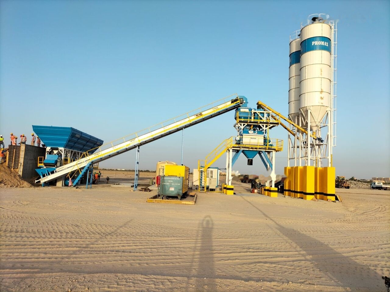 Új Betonüzem Promax Stationary Concrete Batching Plant S130-TWN (130m/h): 20 kép. Új Betonüzem Promax Stationary Concrete Batching Plant S130-TWN (130m/h): 20 kép.