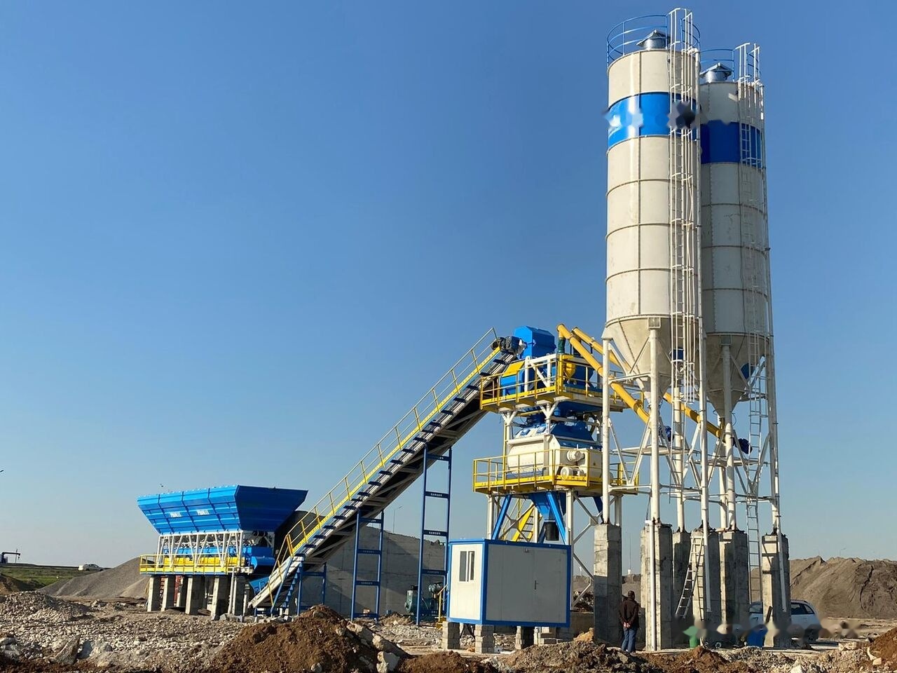 Új Betonüzem Promax Stationary Concrete Batching Plant S130-TWN (130m/h): 8 kép. Új Betonüzem Promax Stationary Concrete Batching Plant S130-TWN (130m/h): 8 kép.
