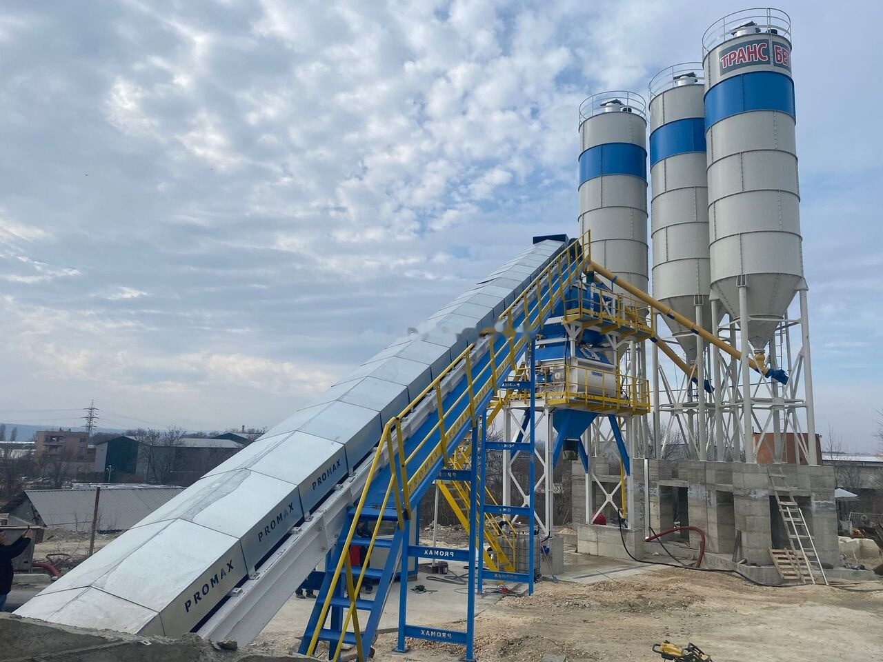 Új Betonüzem Promax Stationary Concrete Batching Plant S130-TWN (130m/h): 12 kép. Új Betonüzem Promax Stationary Concrete Batching Plant S130-TWN (130m/h): 12 kép.