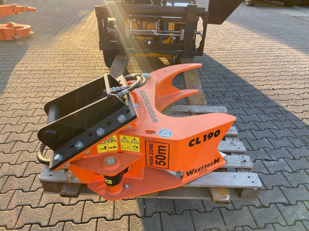 Westtech Woodcracker CL190 Fällkopf Fällgreifer - Adapterek - Erdészeti gép: 2 kép. Westtech Woodcracker CL190 Fällkopf Fällgreifer - Adapterek - Erdészeti gép: 2 kép.