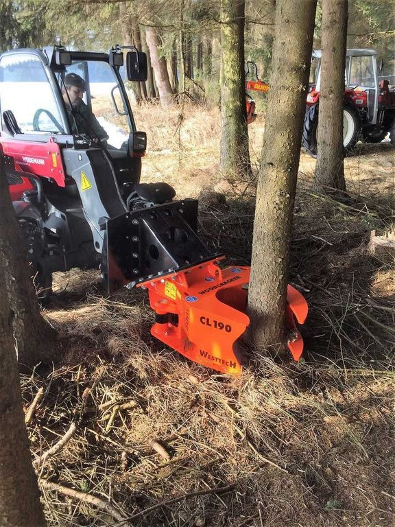 Westtech Woodcracker CL190 Fällkopf Fällgreifer - Adapterek - Erdészeti gép: 4 kép. Westtech Woodcracker CL190 Fällkopf Fällgreifer - Adapterek - Erdészeti gép: 4 kép.