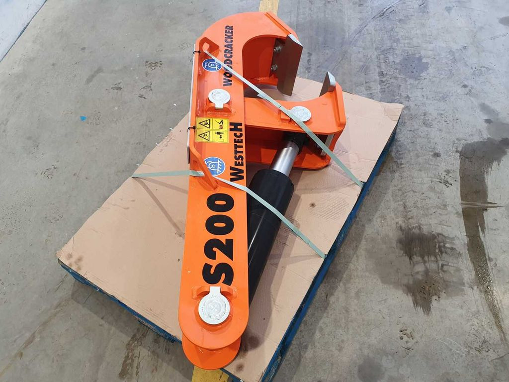 Új Adapterek - Erdészeti gép Westtech Woodcracker S200 / Wurzelstockschere: 9 kép.