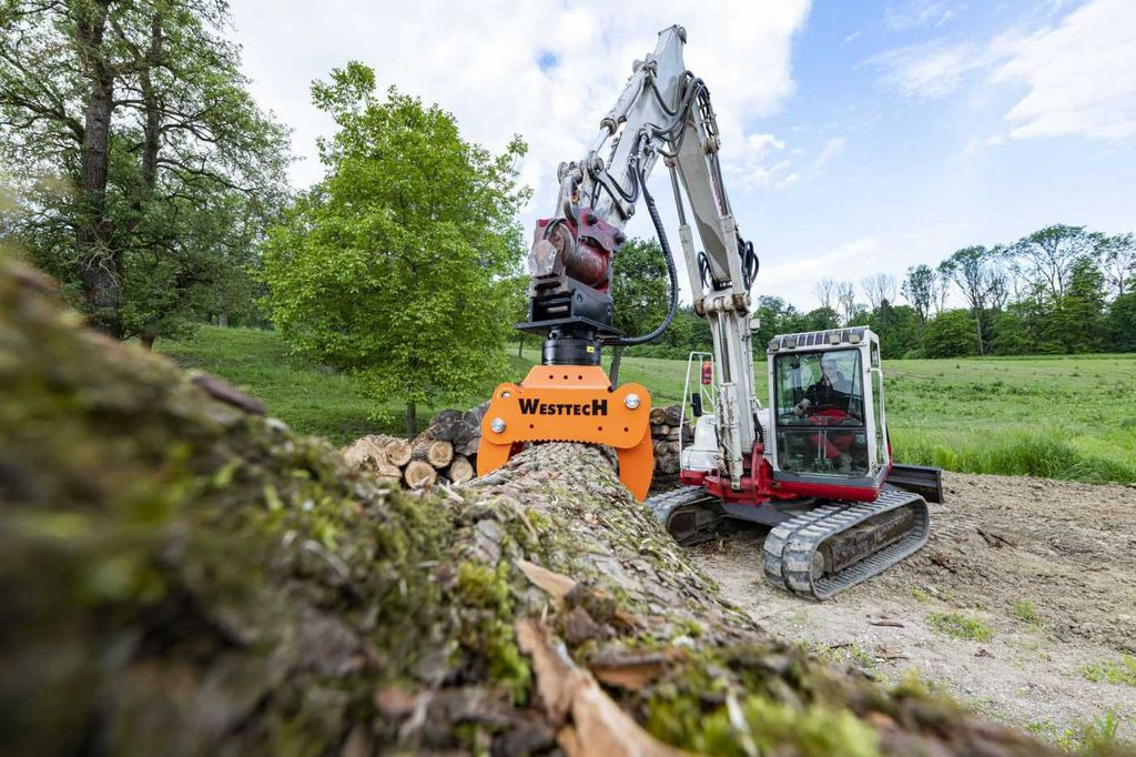 Westtech Woodgripper 1270 Holzzange / opt. Säge - Adapterek - Erdészeti gép: 3 kép. Westtech Woodgripper 1270 Holzzange / opt. Säge - Adapterek - Erdészeti gép: 3 kép.