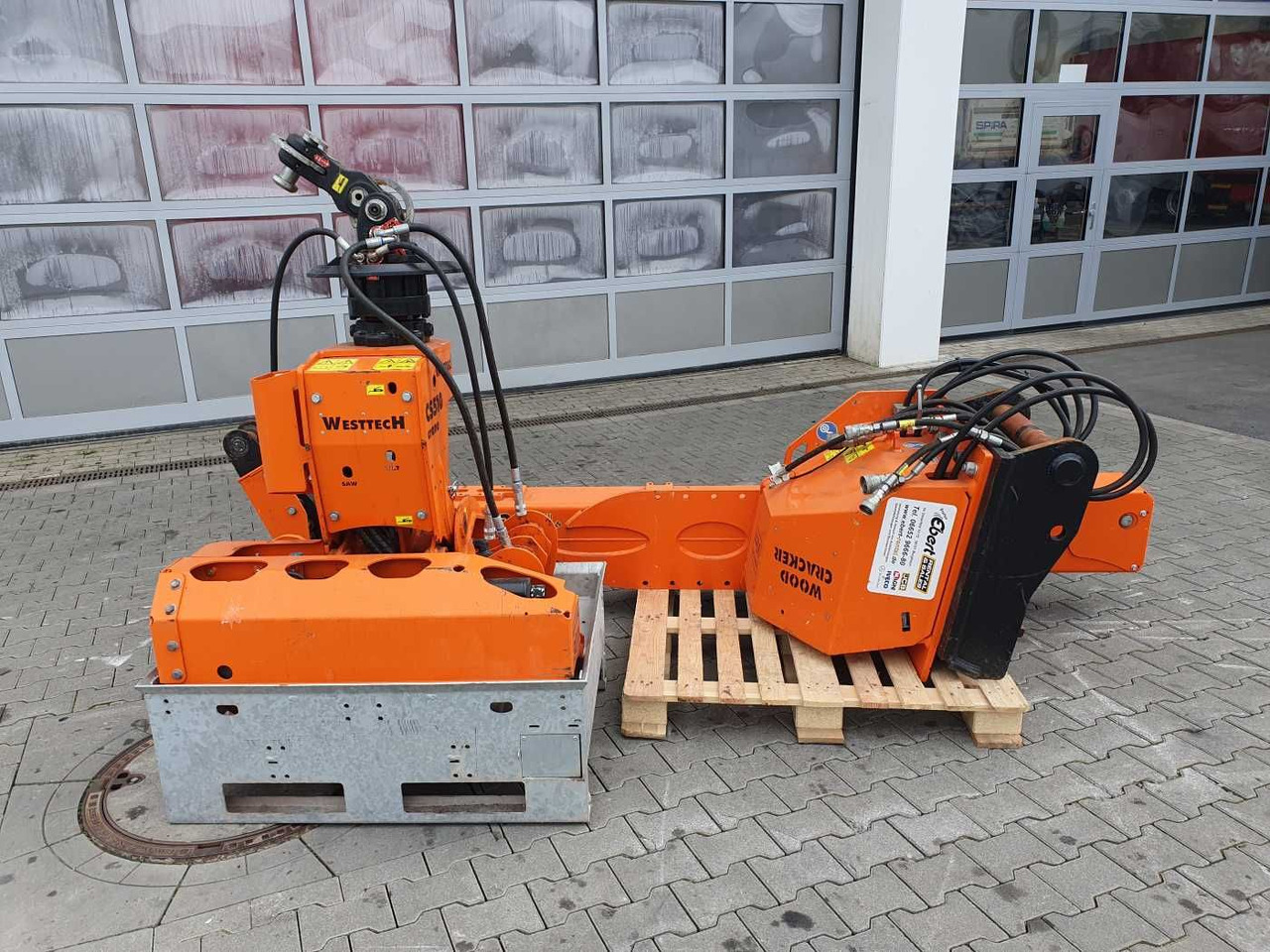 Westtech Woodcracker T4000 / CS510 / MS21 / DEMO - Erdészeti gép: 3 kép. Westtech Woodcracker T4000 / CS510 / MS21 / DEMO - Erdészeti gép: 3 kép.